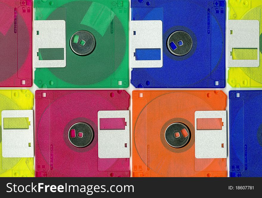 Color Collage  Micro Disc