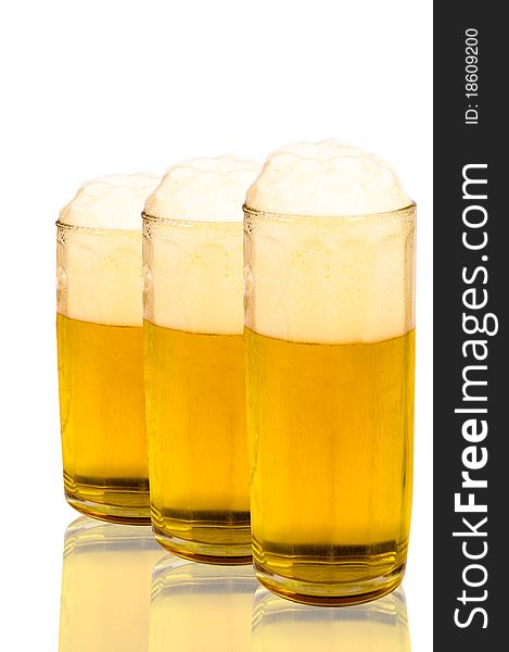 Three Glasses Of Beer