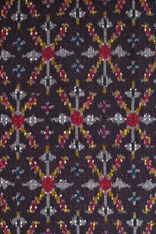 Pattern On Thai Cloth Texture Royalty Free Stock Image Pattern On Thai Cloth Texture Royalty Free Stock Image