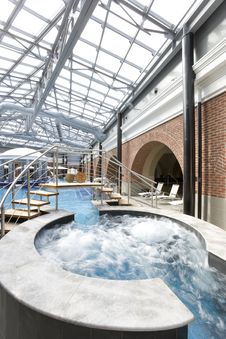 Swimming Pools In A Spa Hotel Stock Images Swimming Pools In A Spa Hotel Stock Images