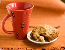 Cup And Cake. Stock Photography Cup And Cake. Stock Photography