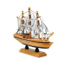 Sail Ship Model Stock Photo Sail Ship Model Stock Photo