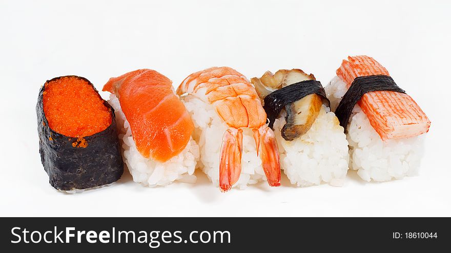 Japanese Sushi Ready To Eat
