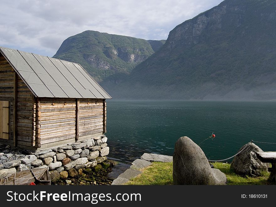 Beautiful landscape shot in Norway