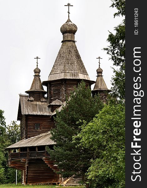 Russia: Old wooden architechture