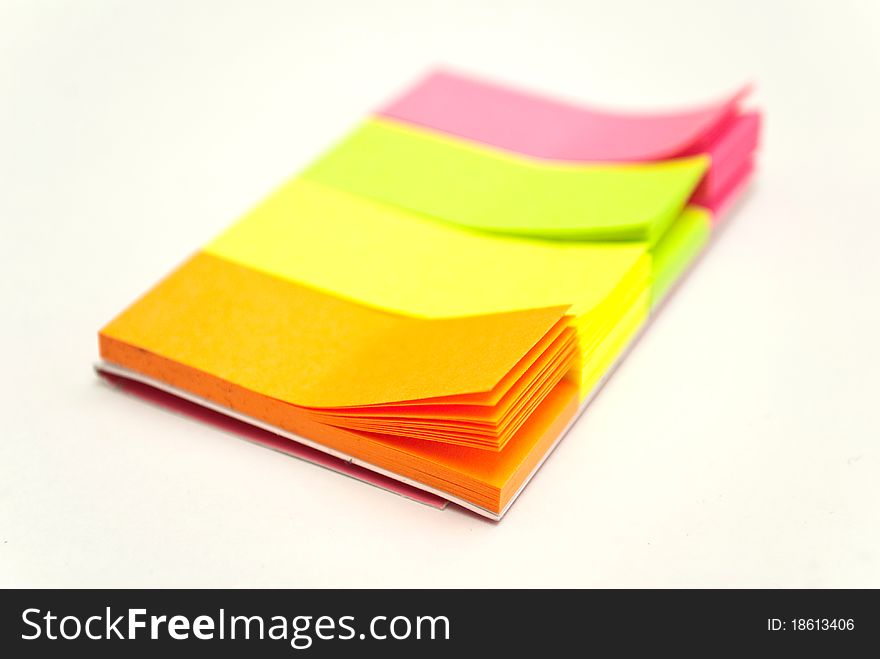 Colored notes papers