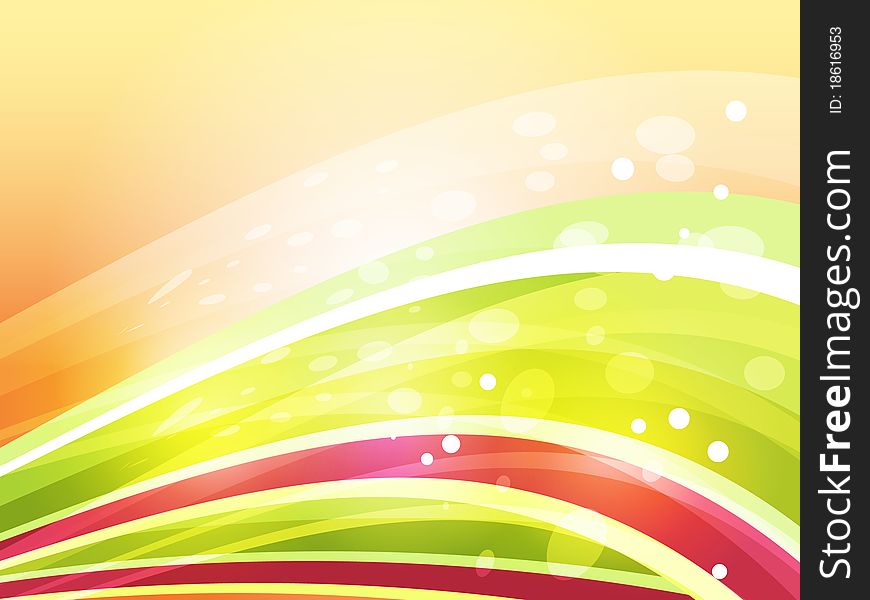 Abstract glowing background, raster artwork