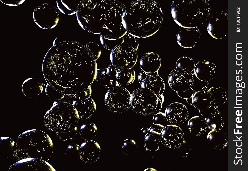 Reflective bubbles