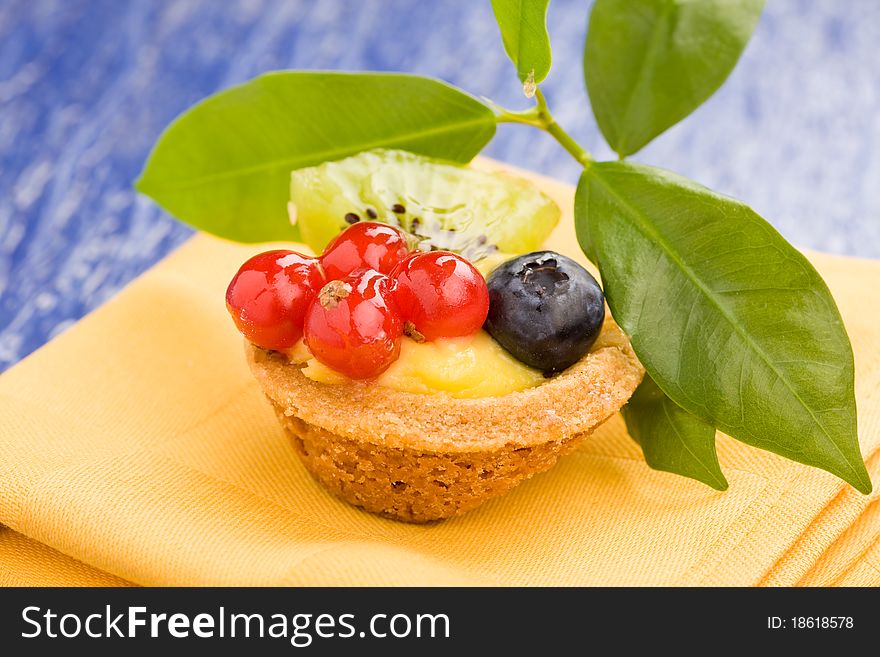 Pastires With Blueberries And Currants