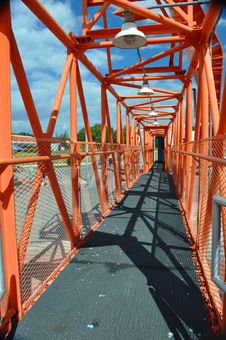 Apollo 11 Walkway (Gantry) Royalty Free Stock Images