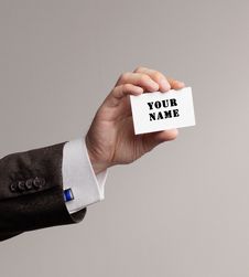Visit Card Royalty Free Stock Image Visit Card Royalty Free Stock Image