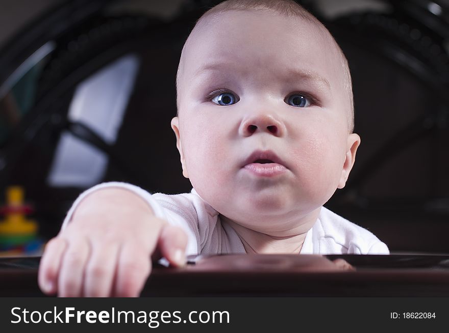 Baby With Blue Eyes