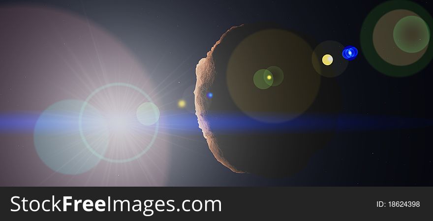 3d render of cosmos 1