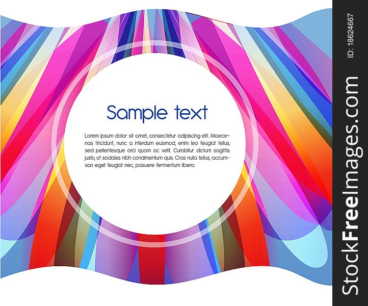 Beautiful abstract background with bright multicolor lines. Beautiful abstract background with bright multicolor lines