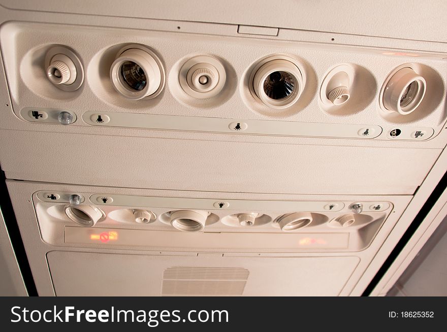 Interior Airplane Cabin