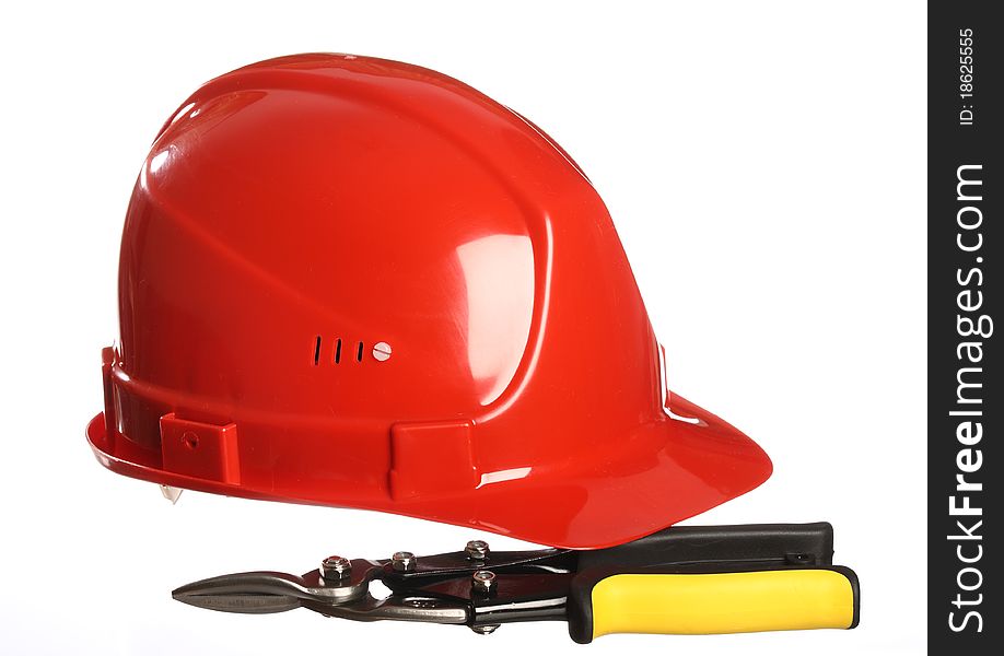 Construction Equipment: Helmet And Snips