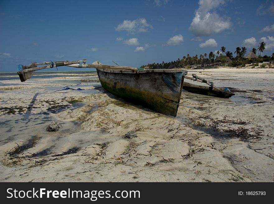 Zanzibar fisherman's boat