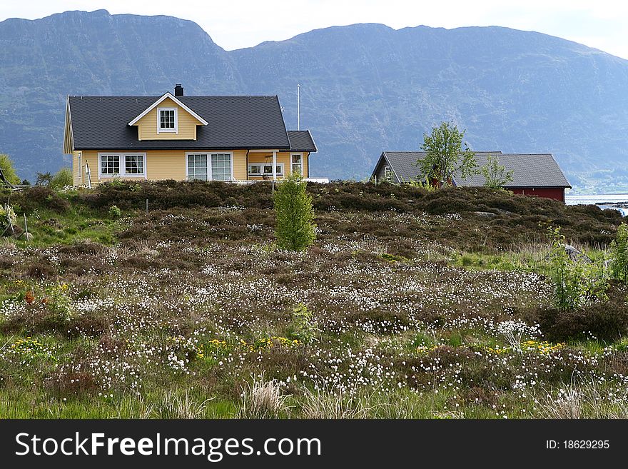 Detached house, free-standing house for holidays