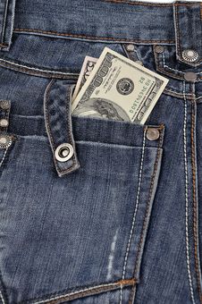 Dollars In His Back Pocket Stock Images Dollars In His Back Pocket Stock Images