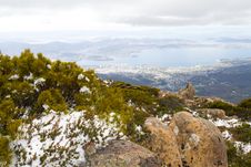 Mount Wellington Royalty Free Stock Photography Mount Wellington Royalty Free Stock Photography