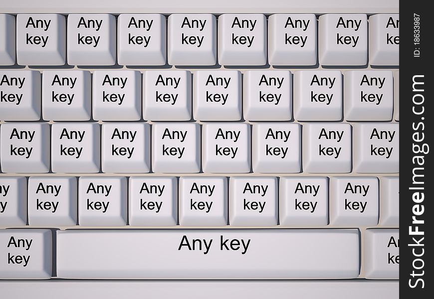 It is the most simple keyboard. It is the most simple keyboard