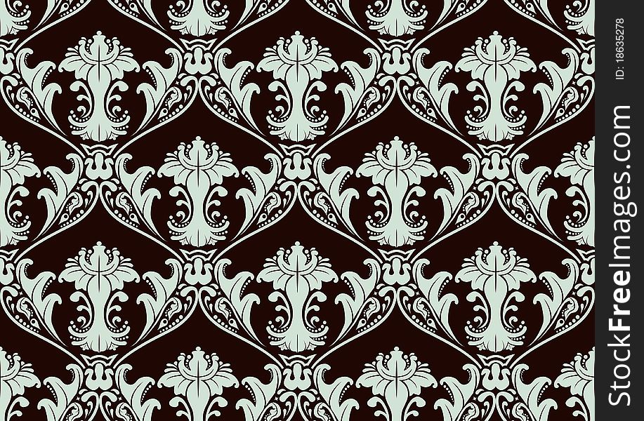 A illustrated tileable seamless pattern. A illustrated tileable seamless pattern.