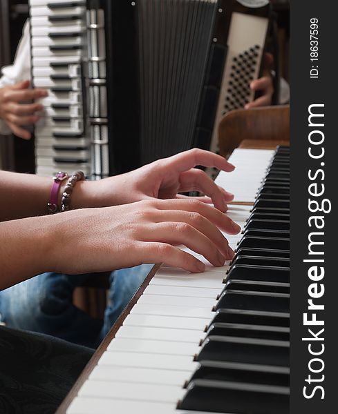Accordion And Piano