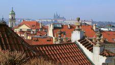 Prague Roofs Stock Photo Prague Roofs Stock Photo