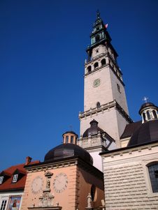 Tower In The Monastery Of Jasna Gora Royalty Free Stock Photo