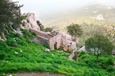 Kantara Castle Royalty Free Stock Photos Kantara Castle Royalty Free Stock Photos