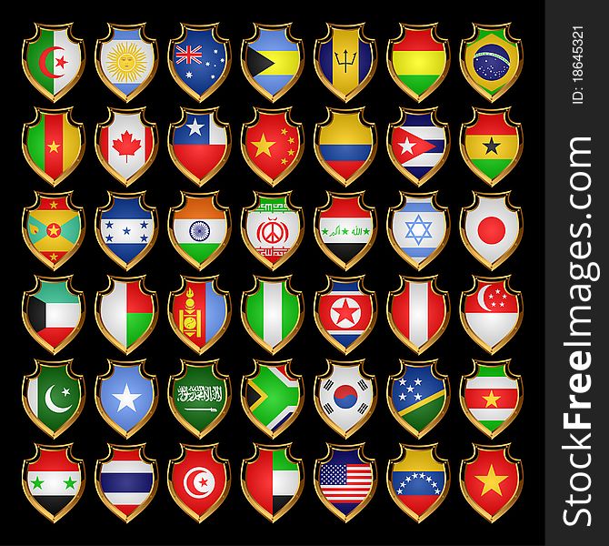 Flags-badges.
