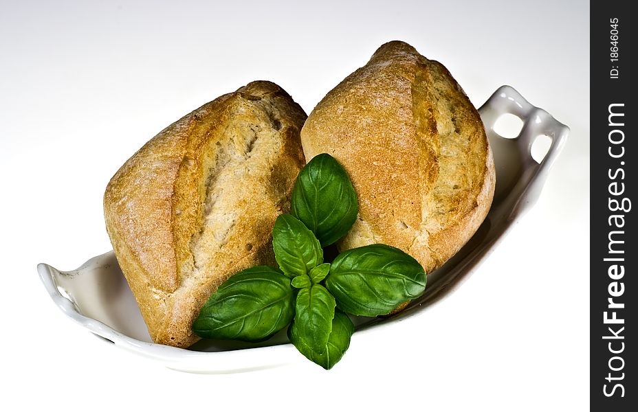 Ciabatta bread rolls