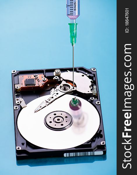 Hard disc repairing