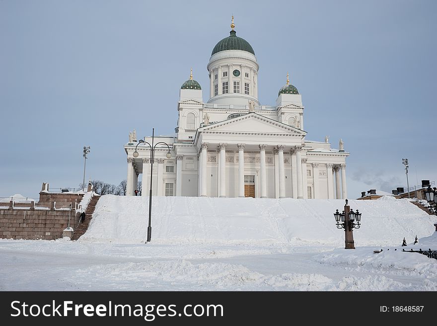 Suurkirkko Church In Helsinki