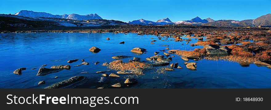 Pure world view in Tibet