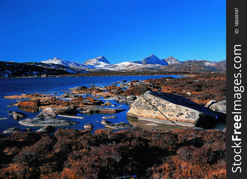 Qiuet world view in DaoCheng,SiChuan,China