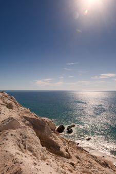 Cliffs Overlooking Sea Of Cortez Stock Images Cliffs Overlooking Sea Of Cortez Stock Images