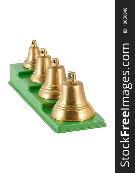 The four bells isolated on a white background