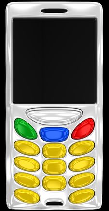 Abstract Cell Phone Stock Image Abstract Cell Phone Stock Image