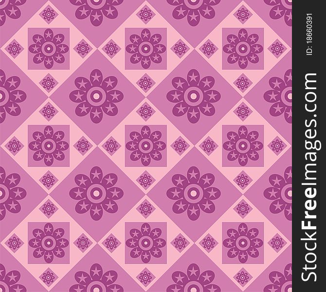 Cute colorful pattern with flowers. Cute colorful pattern with flowers