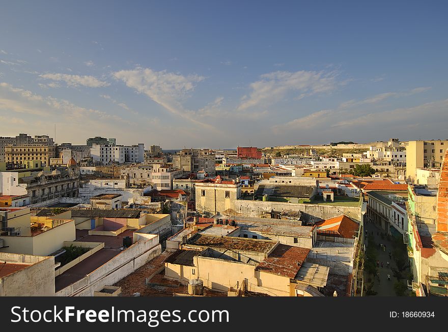 Rooftops in Old havana