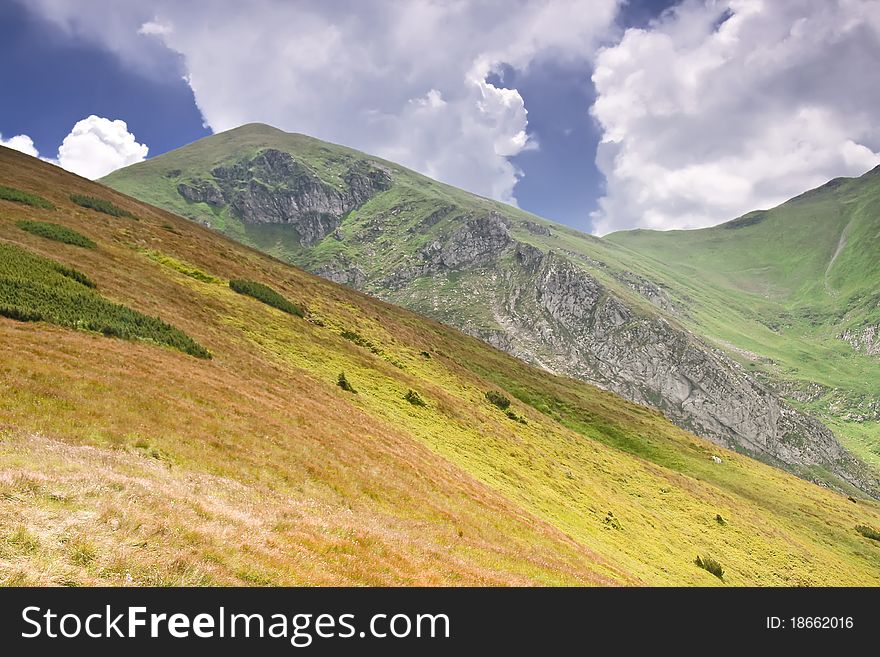 Ecological reserve in Poland Tatras. Ecological reserve in Poland Tatras.