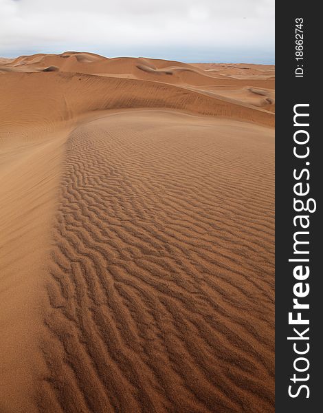 Magnetite edged Dunes Namibia