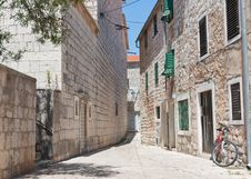 City Scene In Stari Grad Royalty Free Stock Photography City Scene In Stari Grad Royalty Free Stock Photography