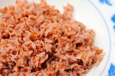 Healthy Red Unpolished Rice Royalty Free Stock Images Healthy Red Unpolished Rice Royalty Free Stock Images