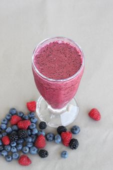 Strawberry Cocktail Royalty Free Stock Photos Strawberry Cocktail Royalty Free Stock Photos