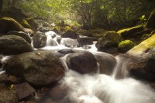 Cascade Falls Over Old Plum River With Rocks Stock Photo Cascade Falls Over Old Plum River With Rocks Stock Photo