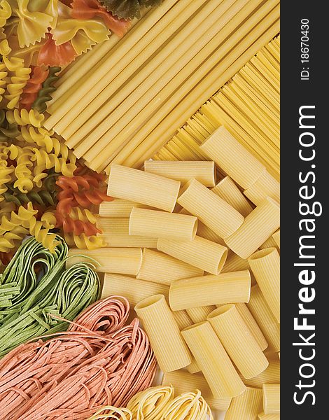 Colorful Original Italian Pasta Collection