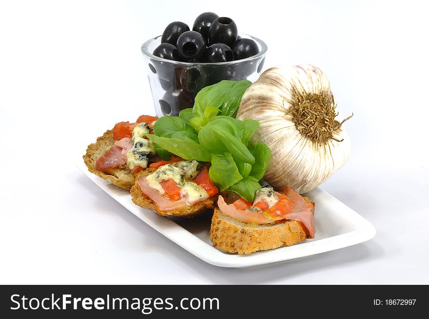 Bruschetta With Tomatoes