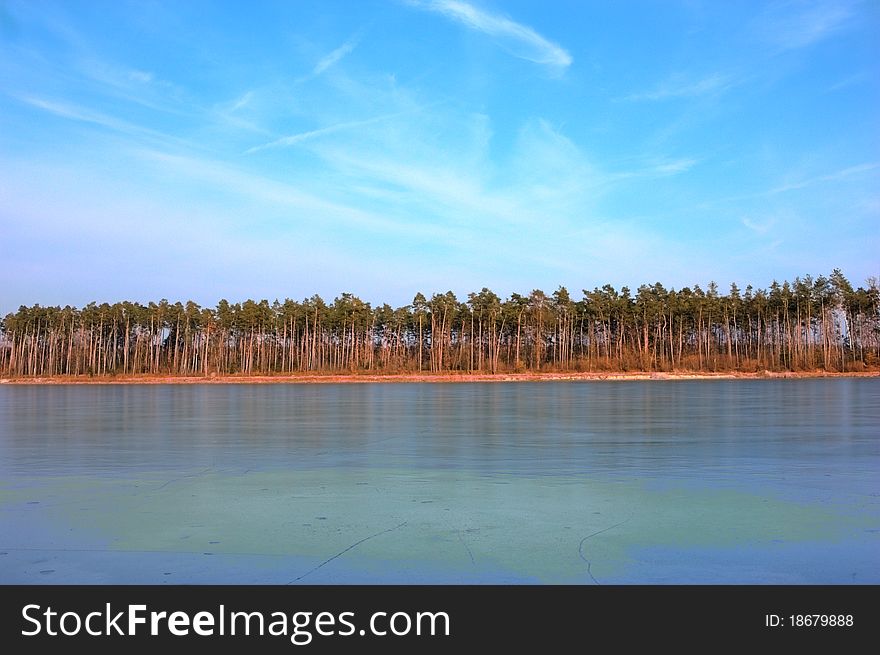 Lake In Spring